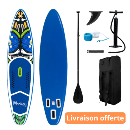 Stand Up Paddle Gonflable 11' - Pack Complet